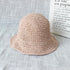 Baby Shade Straw Hat Hand Woven Fisherman Hat. Circumference 20 in. (52 cm)